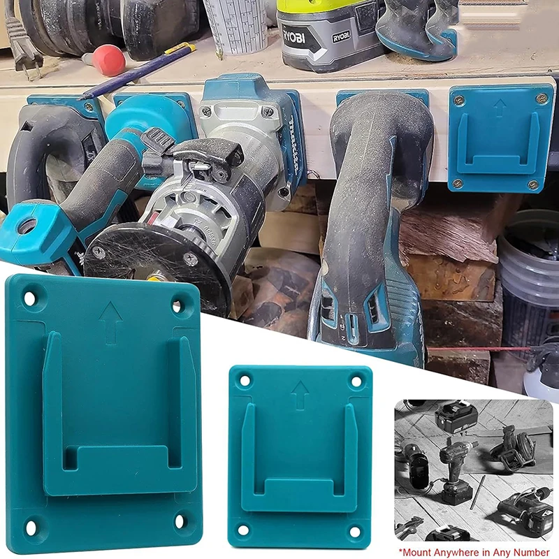 Tool Holder Dock Mount 18V Fixing Devices Drill Tool Holder Case Machine Storage Bracket Stand Slots-B2