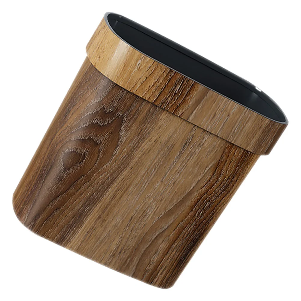 

Rubbish Slit Trash Can Small with Lid Thicken Junk Box Office Accessory Tall Kitchen Waste Bin