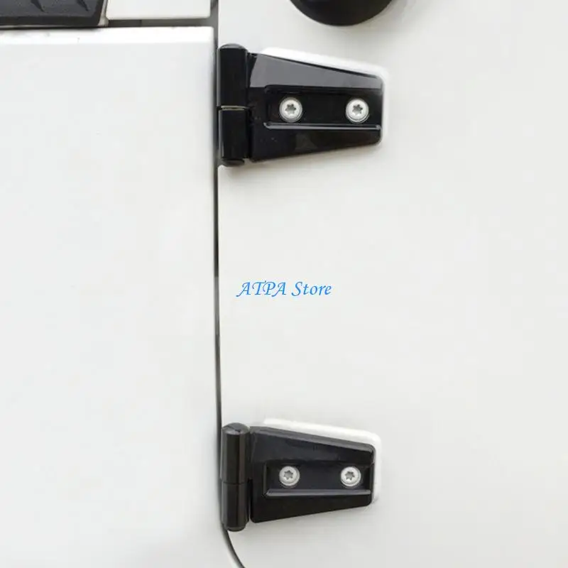 U13C Suv JK/JKU 2007 2018 Door Joint Defender ABS Plastic Building Hassle Complimentary Adhesive Installation