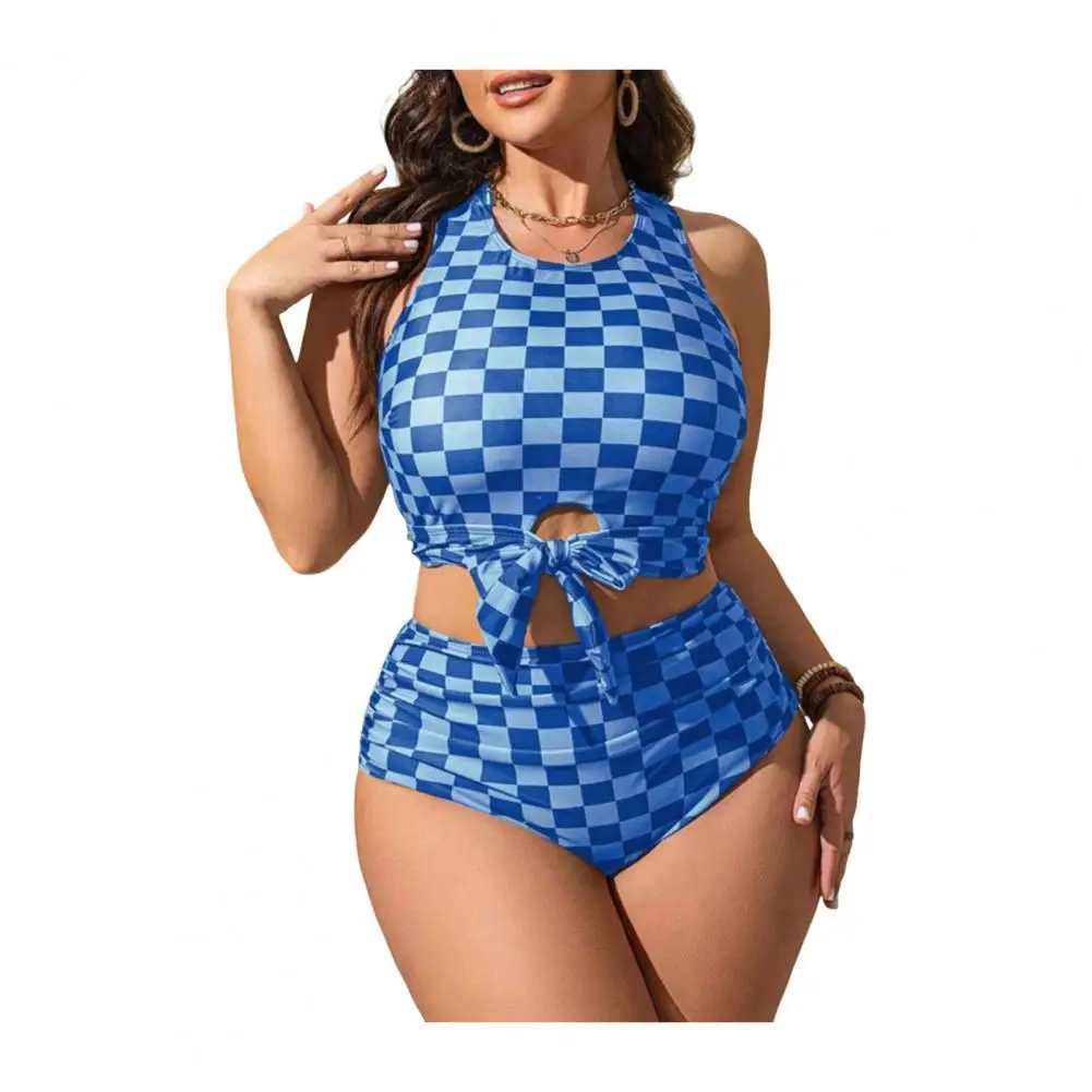 Шорты с завязками спереди, бикини 2025, купальник с высокой талией, женские купальники, женские купальные костюмы, купальный костюм, пляжная одежда