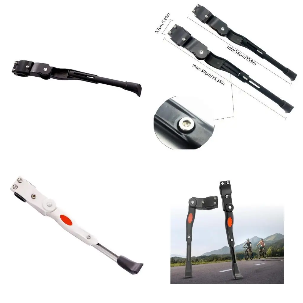 R6FE Rear Side Bicycles Stand Kickstand Aluminum Alloy Bike Kickstand Foot Brace