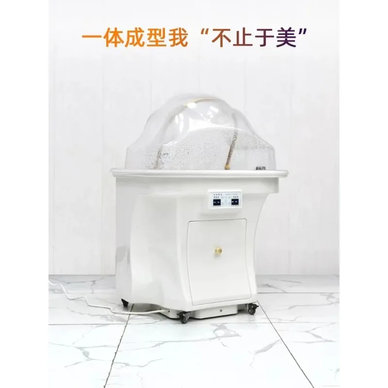 

Hair Treatment Salon Movable Hair Treatment Shampoo Basin Water Circulation Fumigation Portable Spa Instrument