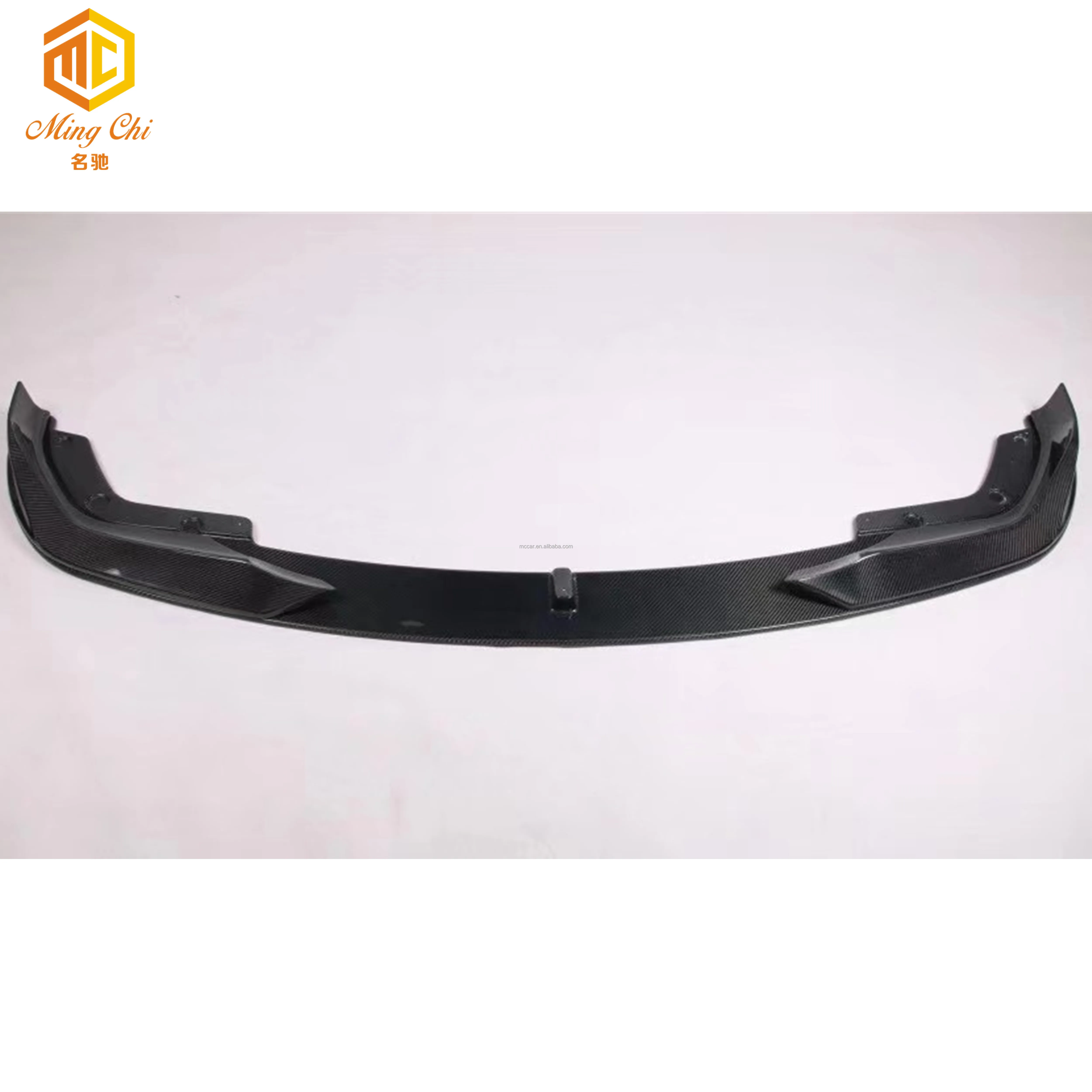 AC carbon fiber front lip car bumper front lip for BMW 3 Series G20 330I Mtech