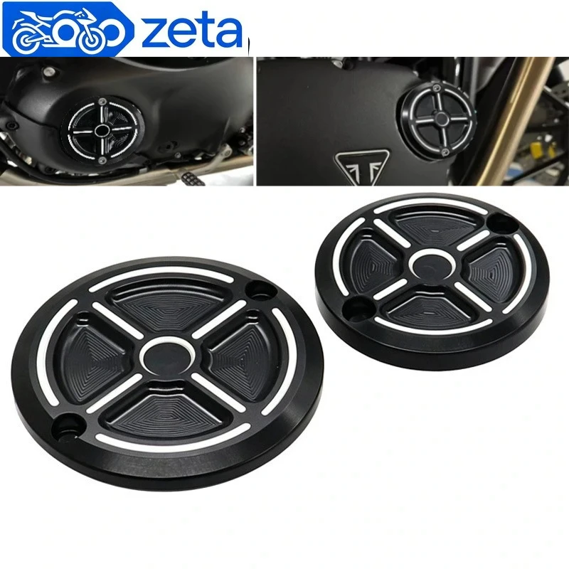 

Modification of clutch side cover Cap Aluminum alloy For Triumph T100 T120 Scrambler Thruxton Bonneville Bobber Speed twin
