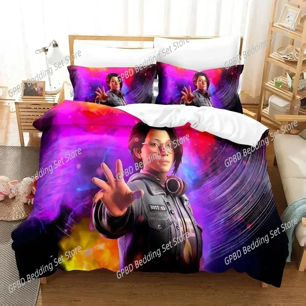 3D Game Life is Strange Before the Storm Comfortable Duvet Cover Pillowcase Bedding Set Children Bedroom Decoration Home Textile