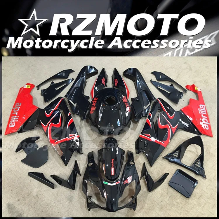 

4 подарка, новый комплект обтекателей из АБС-пластика, подходит для Aprilia RS125 2006 2007 2008 2009 2010 2011 06 07 08 09 10 11 Комплект кузова крутой красный черный