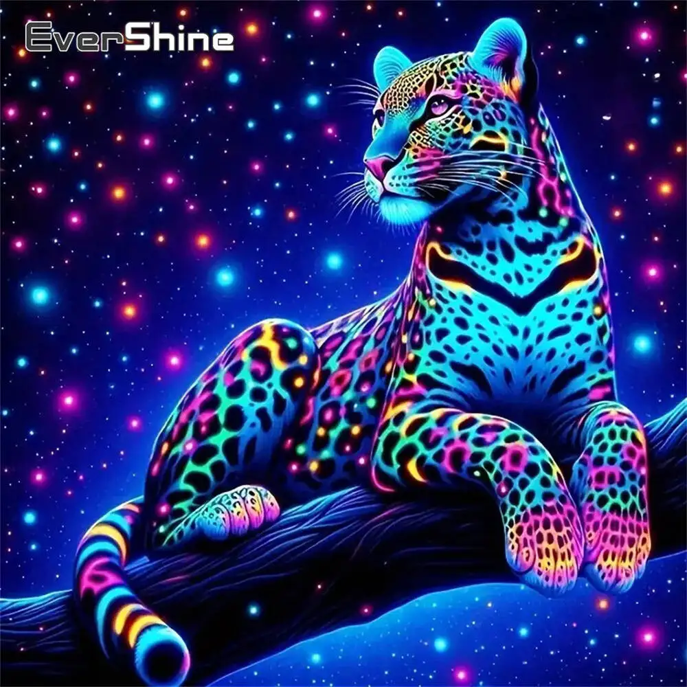 Evershine Diamant-Gemälde, Gänseblümchen, bunt, Acryl, Bastelbedarf, Diamant-Mosaik, DIY-Stickerei, Kindergeschenk