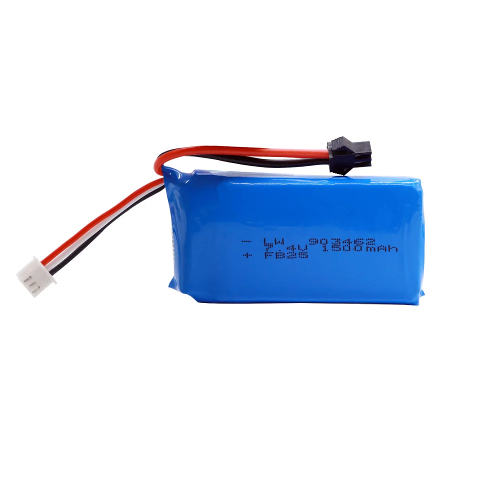 3PCS 7.4 V 1500 mAh Lipo batteria 903462 Per FT009 RC motoscafo Barca di 12428 batteria Lipo 7.4 V 1500 mah 2S JST SM KET SPINA T