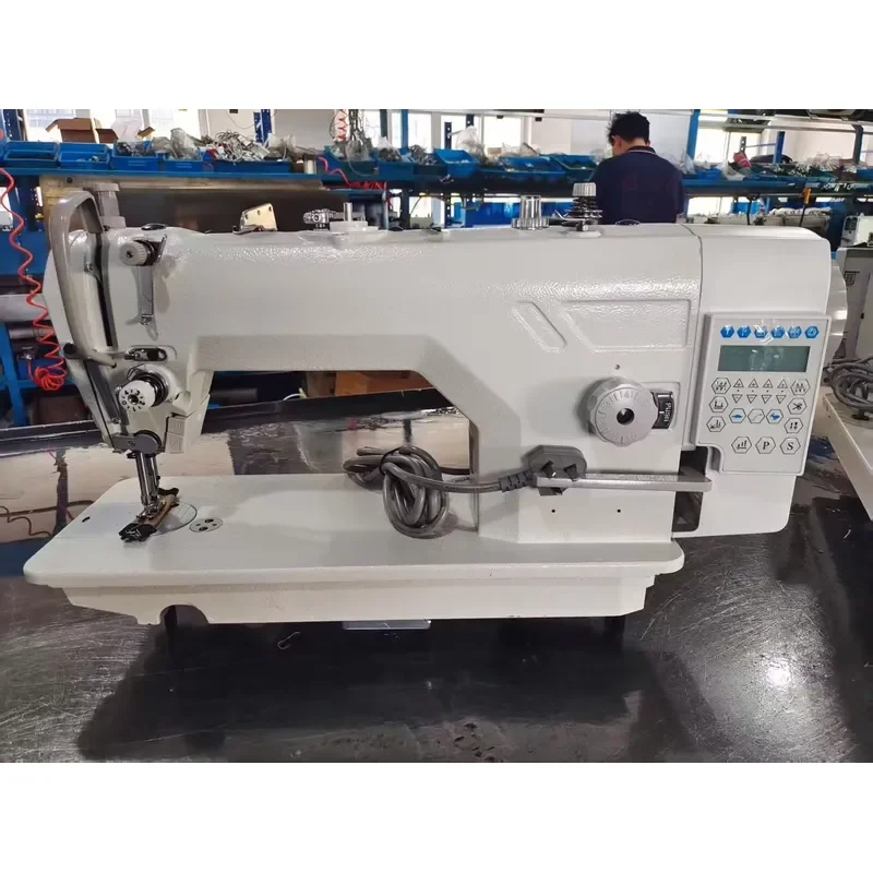 High Speed Direct Drive Single Needed Flat Bed Sewing Machine Automatic Thread Trimmer Industrial Lockstitch for Garment