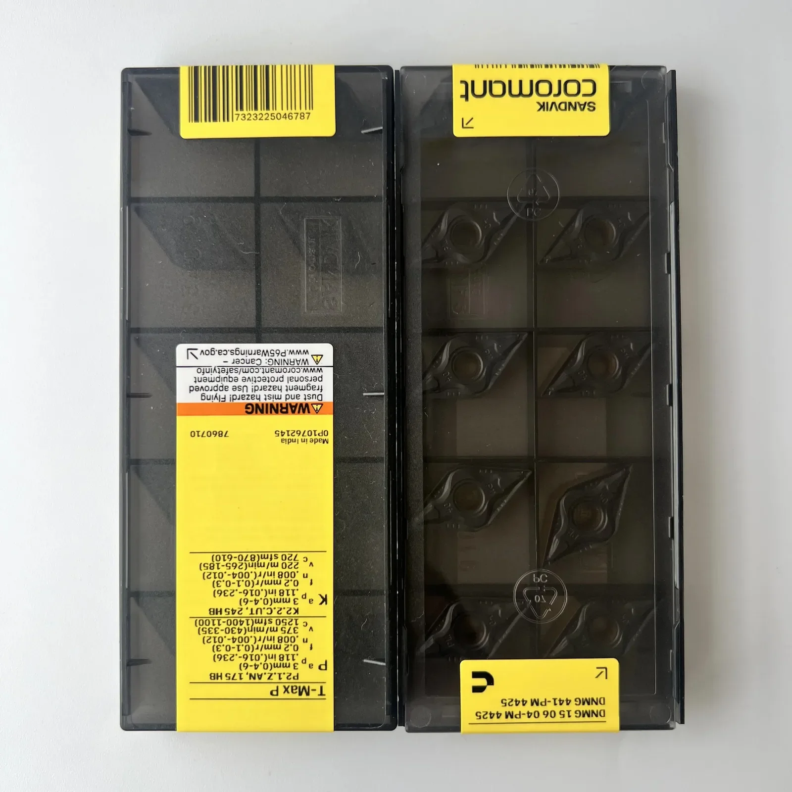 

SANDVIK / DNMG150604-PM 4425 / Твердосплавные пластины для ЧПУ, 10 шт.