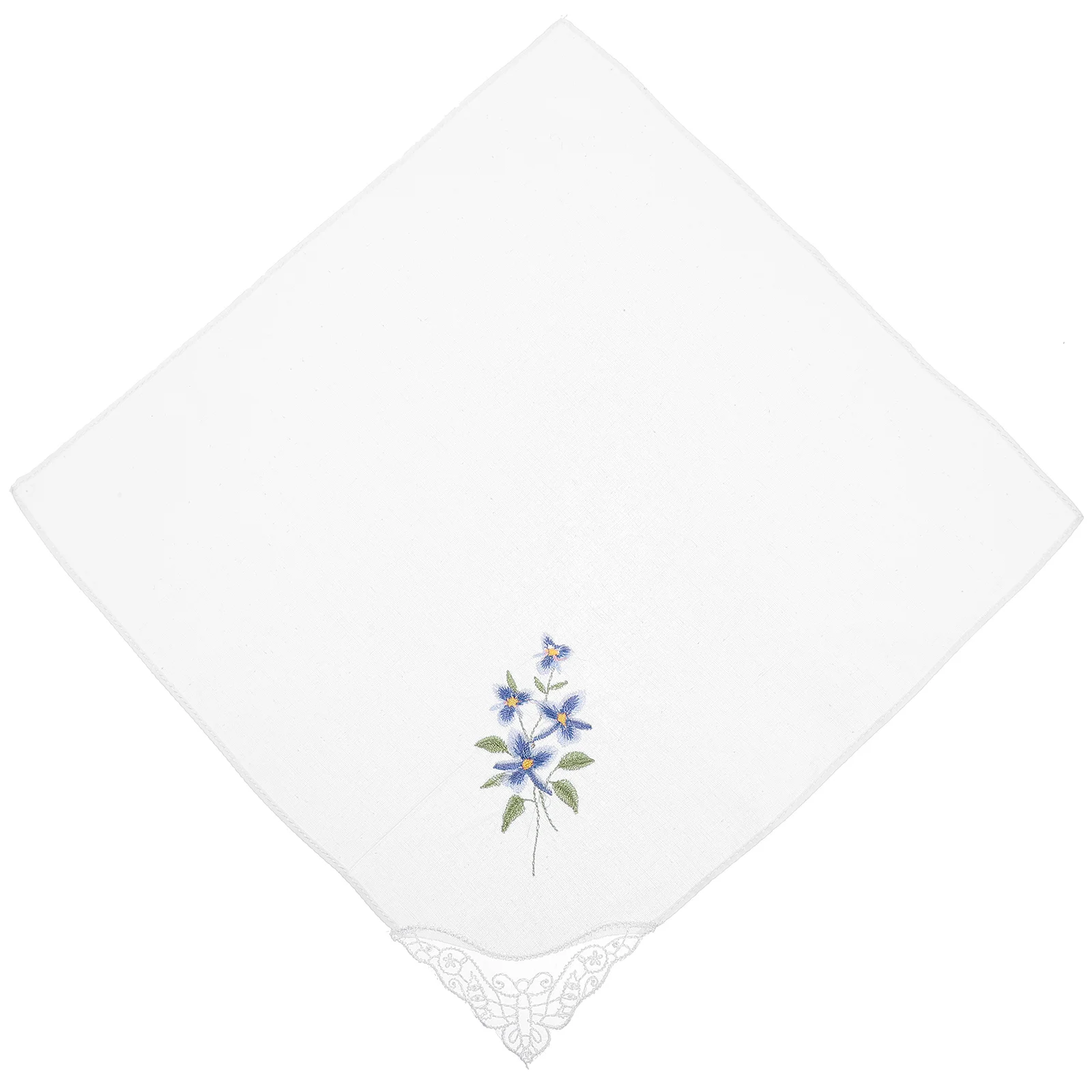 منديل مطرز على الطراز العتيق مصنوع بحرفية رائعة من مادة القطن منديل جيب للسيدات لحفلات الزفاف وحفلات التخرج #1