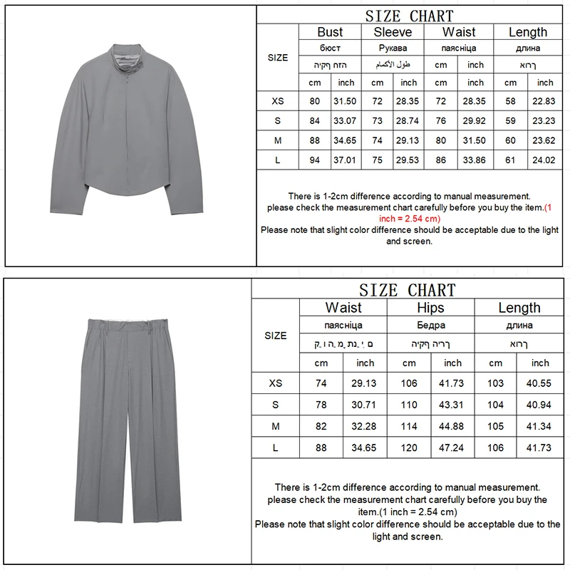 Guobioziy Women's Puff Sleeve Suit 2026 Spring and Autumn Collection European Daily Casual Fashion Trend Slim Fit Street Style