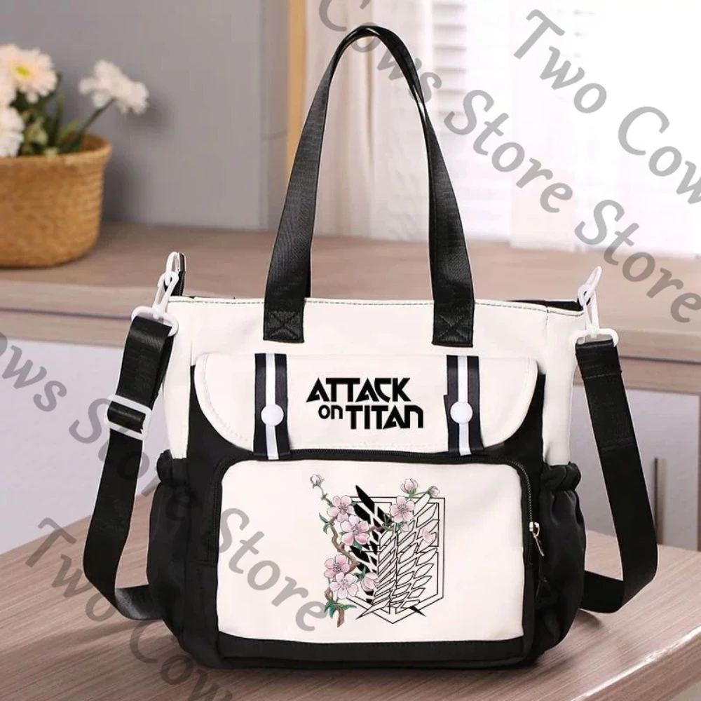 Sac bandoulière Ace Attorney Harumi Ayasato Ema Skye Franziska 40cm Grande Capacité pour Collègues et Étudiants