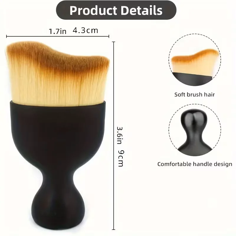 Super Soft Bristle Tool. A Multifunctional Dust Collector Designed Specifically for Automotive Interiors, Easy to Maintain