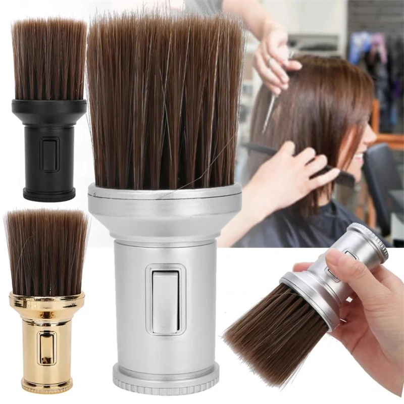Gebrochenes Haar Staubwedel Pinsel Multifunktionale Gebrochenes Haar Sweep Pinsel Neck Pinsel Bart Rasierpinsel Für Barber Shop Styling Werkzeuge