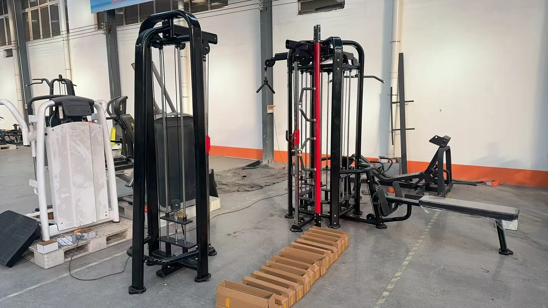 ASJ-DS045 Heavy Duty Commercial Gym Fitness Multi Functional 5 Station Jungle Gym with Cable Crossover 5 Station Machine - Image 3