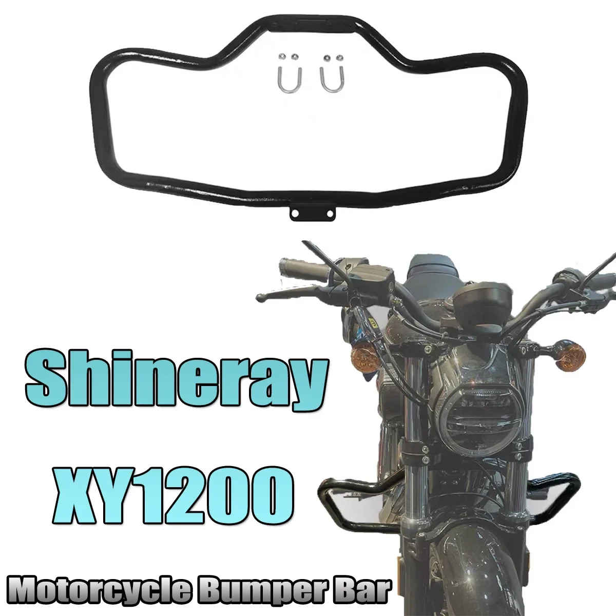 

Bumper Motorcycle Highway Engine Guard Crash Bar Chassis protection rod Fit For SHINERAY XY1200 XY 1200