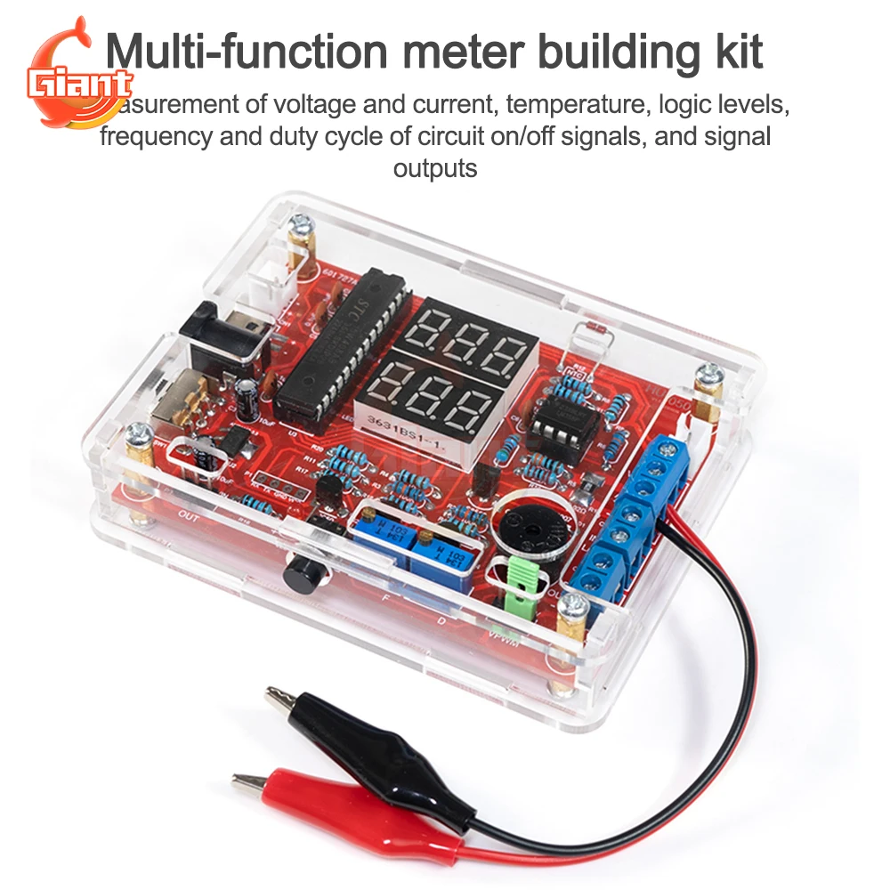 

Multi-function PWM Signal Generator Adjustable Regulated Voltage Step-Down Power Supply Module PCB Board DIY Electronic kits