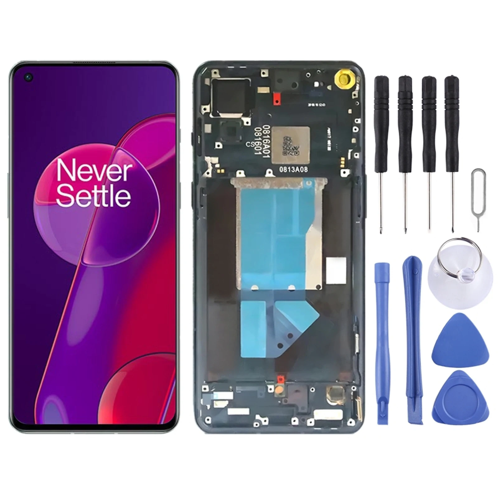 

AMOLED LCD Screen for OnePlus 9RT 5G MT2110 with Digitizer Full Assembly Display Phone LCD Screen Repair Replacement Part