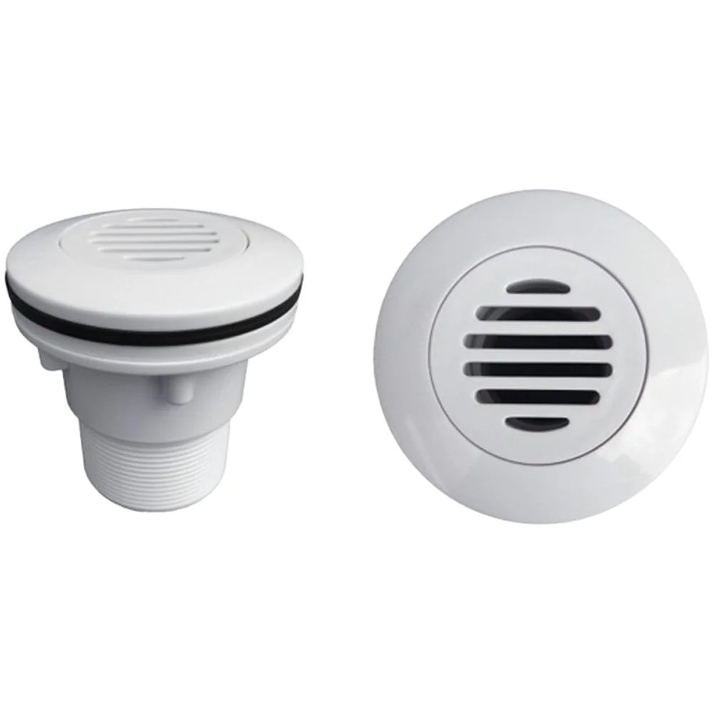 White ABS Comb Cover Suction Cup Outlet Vacuum Fitting For Swimming Pool SPA Water Treatment Drain Accessories