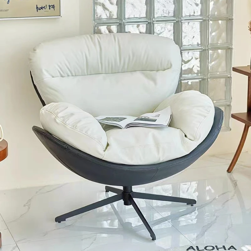 

Роскошные скандинавские стулья для гостиной, современные искусственные Релакс, одиночная японская мебель для спальни