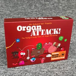 Organ Attack! Tabletop Card Game - Pop Bunny Board games Card Gathering Game