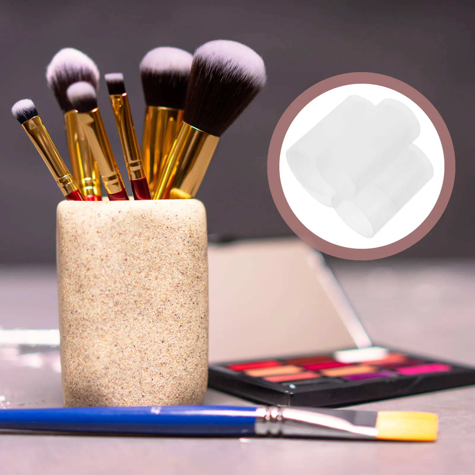 

Pen Holder Mold Silicone Diy Epoxy Casting Tool For Makeup Brush Storage Container Craft Kit Resin Art Supplies