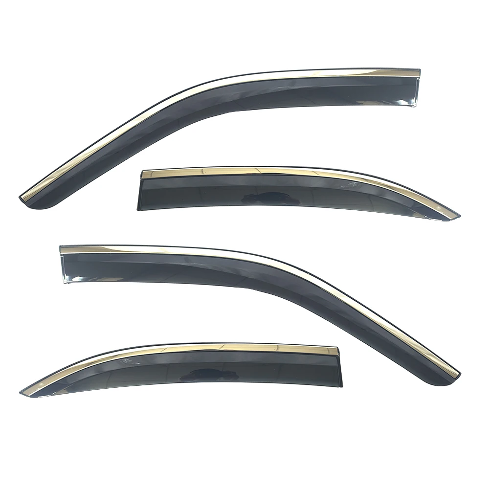 Premium Injection Direct Fit Easy Installation Window Visor Wind Deflector For BENZ E CLASS E320 Rain Guard Sun Shelter1995-2002