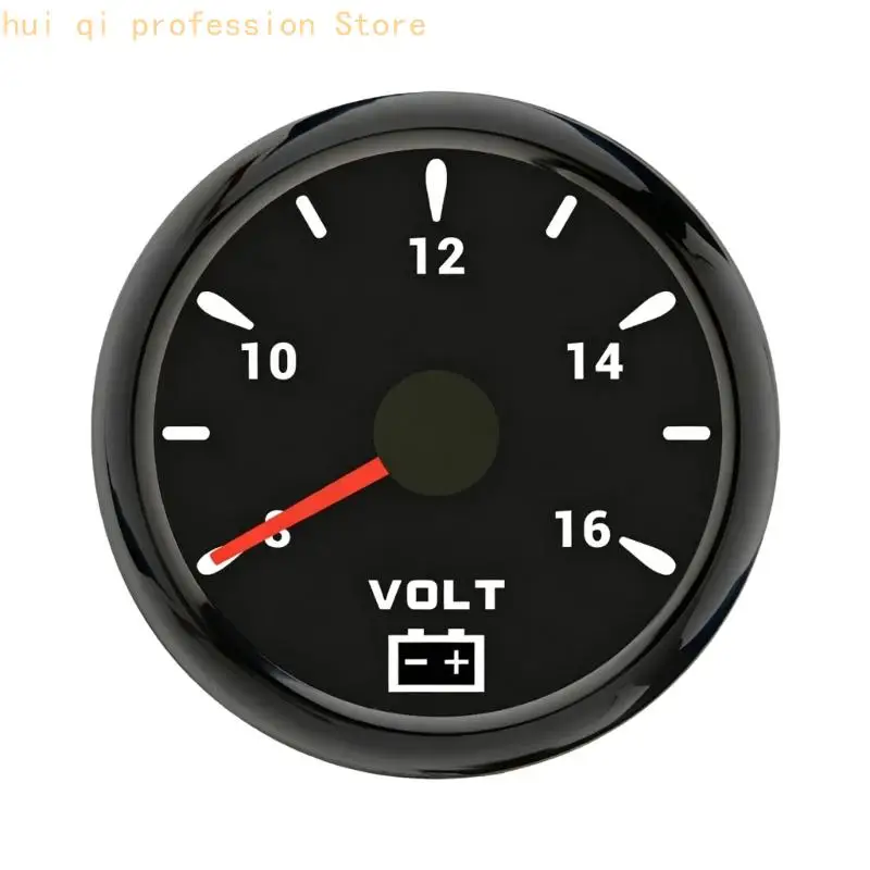 85mm Panel Mount Voltmeter Batteriespannungsanzeige für Boot Anhänger H8WE – Detail 10