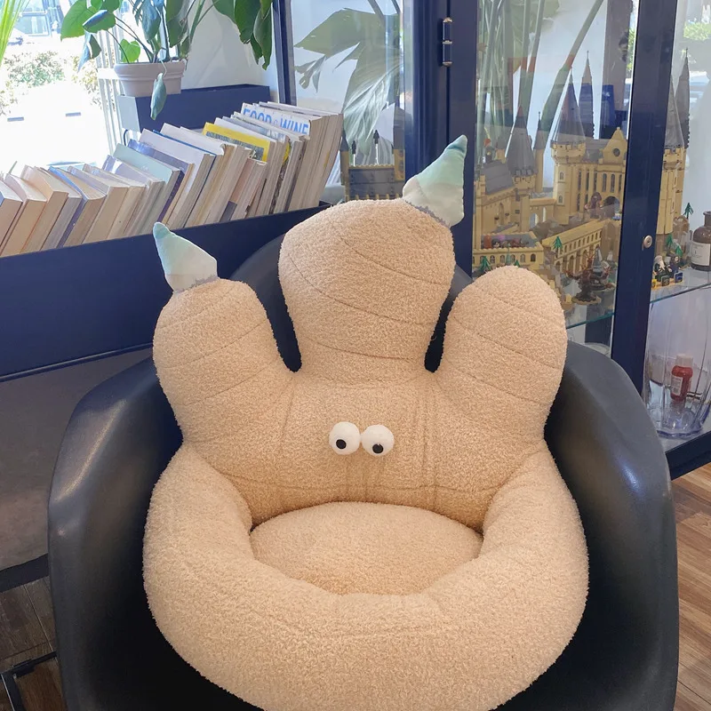 Funny Fresh Ginger Plush Throw Pillow Stuffed Brown Plant Seat Cushion Soft Indoor Floor Decor Christmas Gift