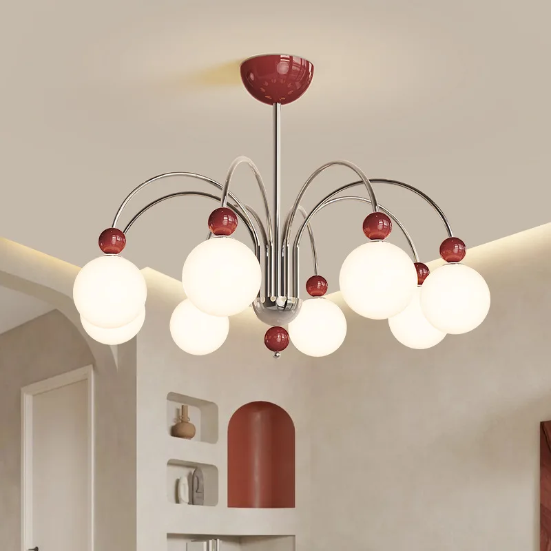 

French Cream Style Living Room Pendant Light New Middle Ages Bauhaus Magic Bean Hall Main Light