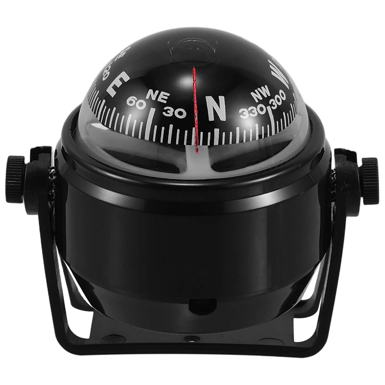 Dash Mount Car Compass Navigation Guide Ball Magnetic Declination Correction Outdoor Marine Vehicle Boat Truck Use