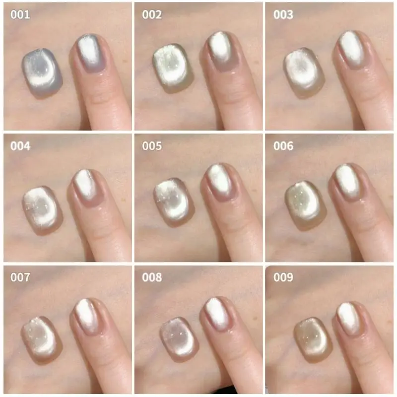 18 Farben Kristall Cat Eye Gel Nagellack Magnetische UV LED Soak Off Gel Lack Kristall Cat Eye Gel Lack Nail art Dekoration