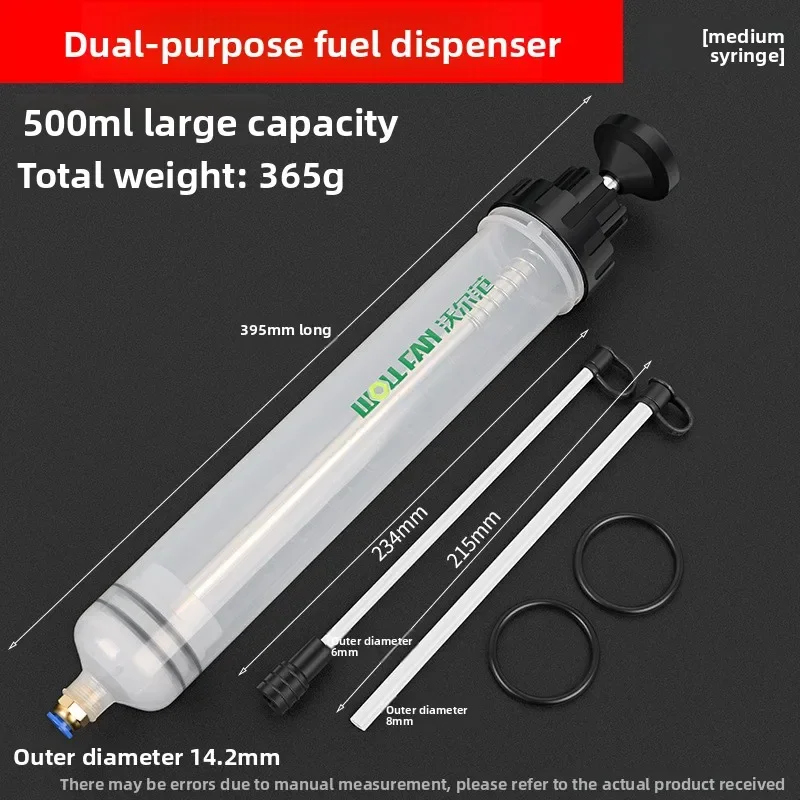 

Syringe Type 1.5L Gear Oil Dispenser, Oil Dispenser, Pumping Dual-purpose Filling Brake Oil Replacement Tool