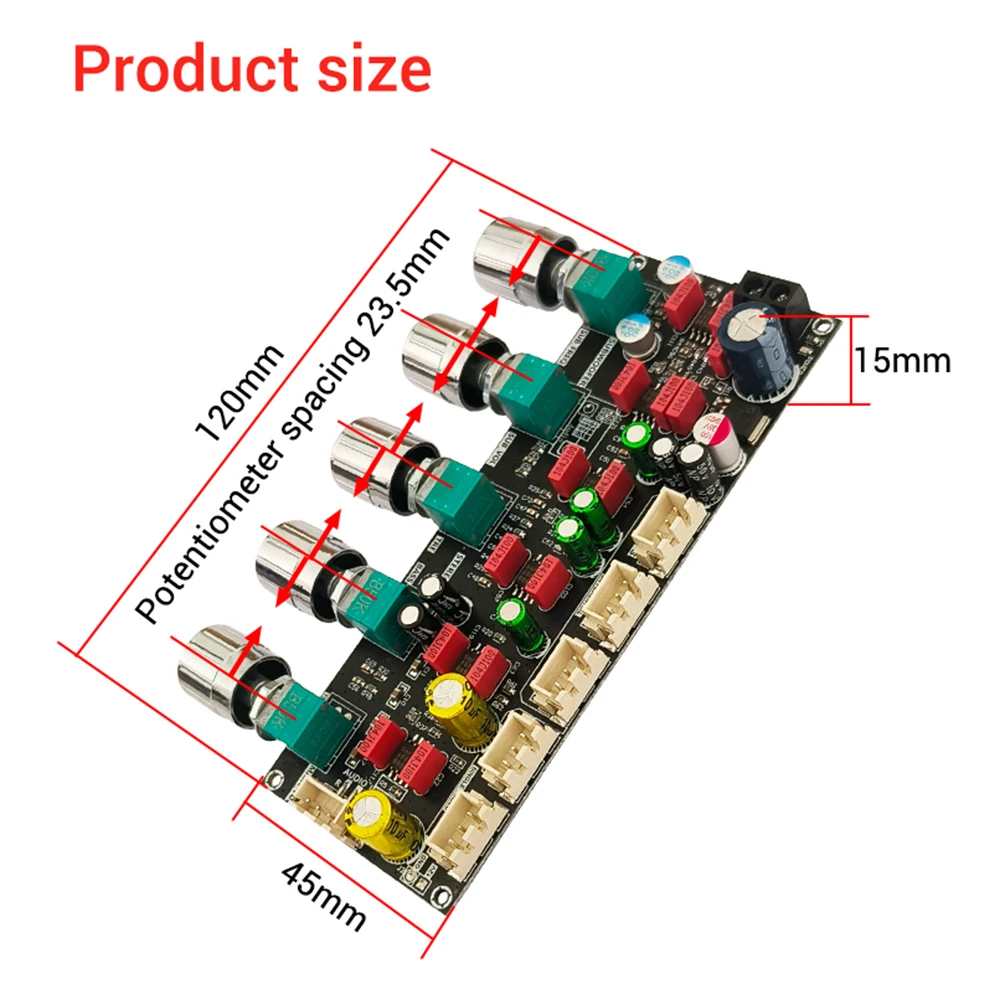 HIFI Front Tone Board Stereo High Subwoofer Operational Amplifier High and Low Bass Subwoofer Operational Amplifier