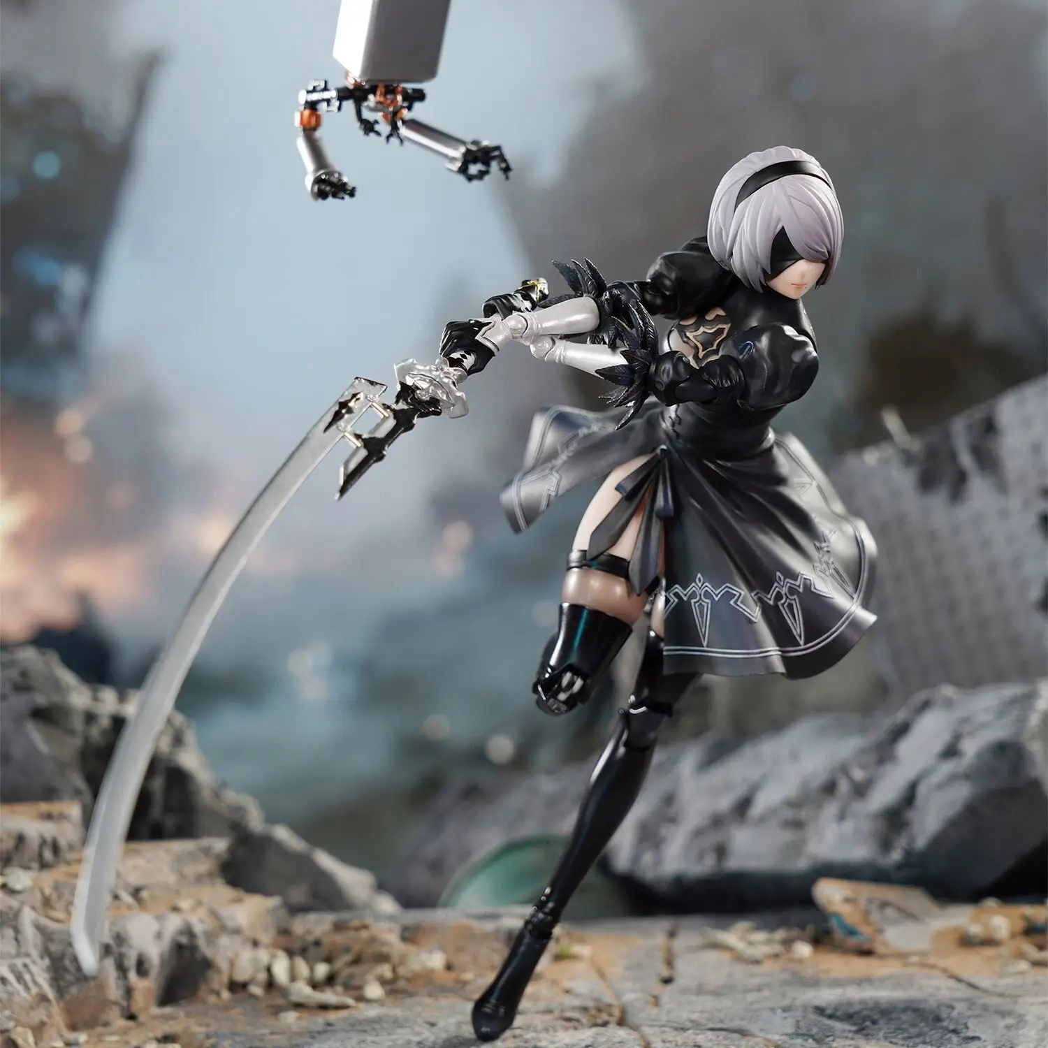 NieR Automata 2B 1/9 Scale Action Figure