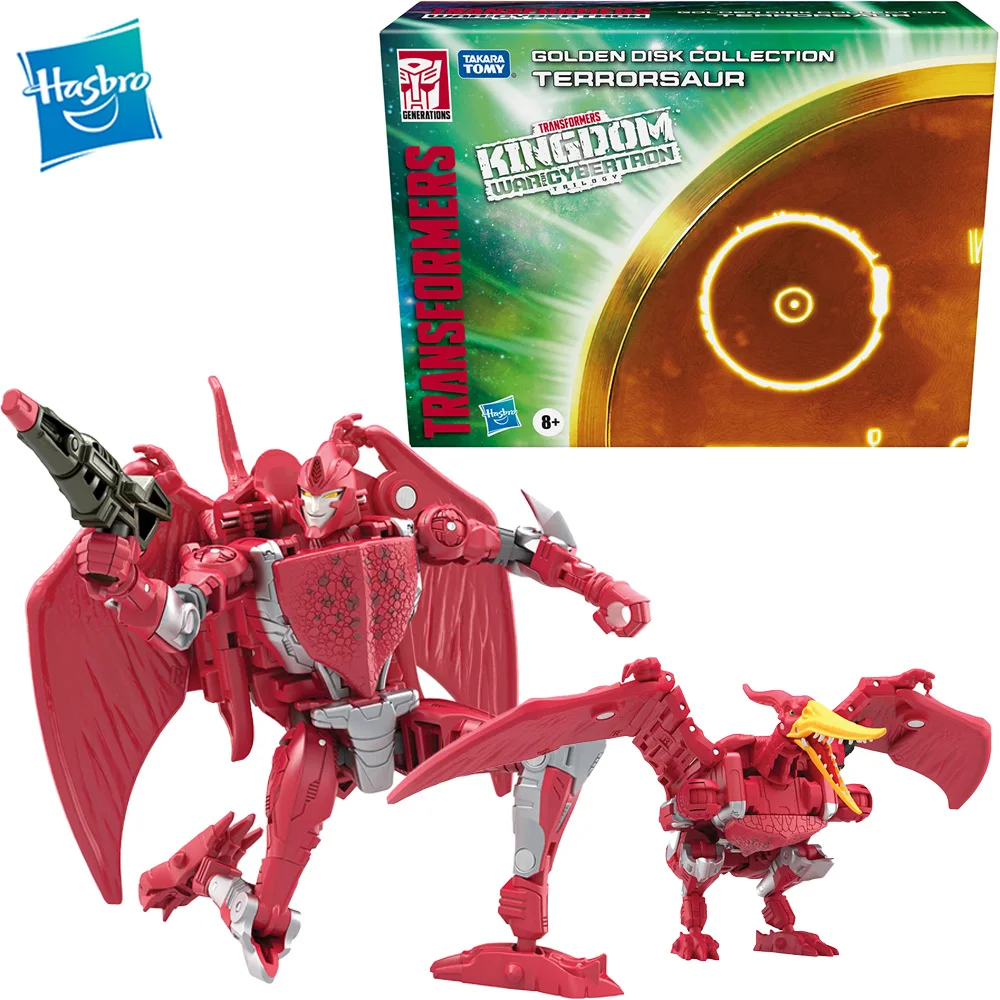 

[В наличии] Оригинальные трансформеры Hasbro Terrorsaur Generations War for Cybertron Golden Disk Collection, модель экшн-фигурки