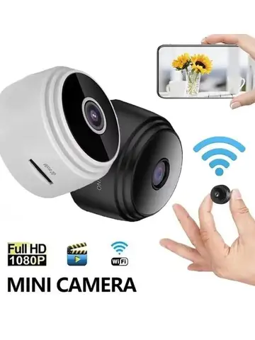 WiFi Monitoring Camera Wireless Video Recorder Security Protection HD Mini Camera Smart Home Monitoring Camera For Infants Pets