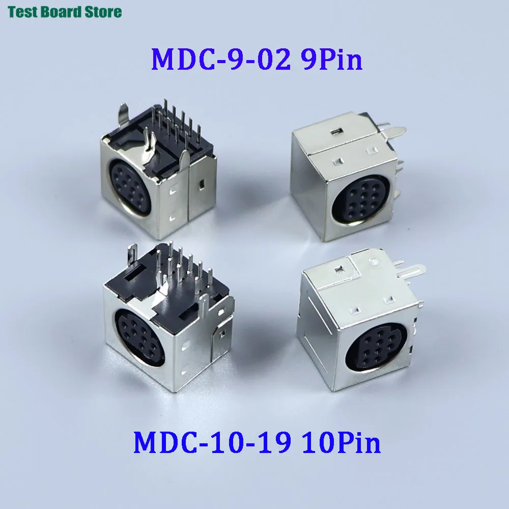 

1Piece S Video /910 Pin Mini DIN Jack Female Socket Connector MDC-9-02/MDC-10-19 PS2 Mini Circular DIN Terminal