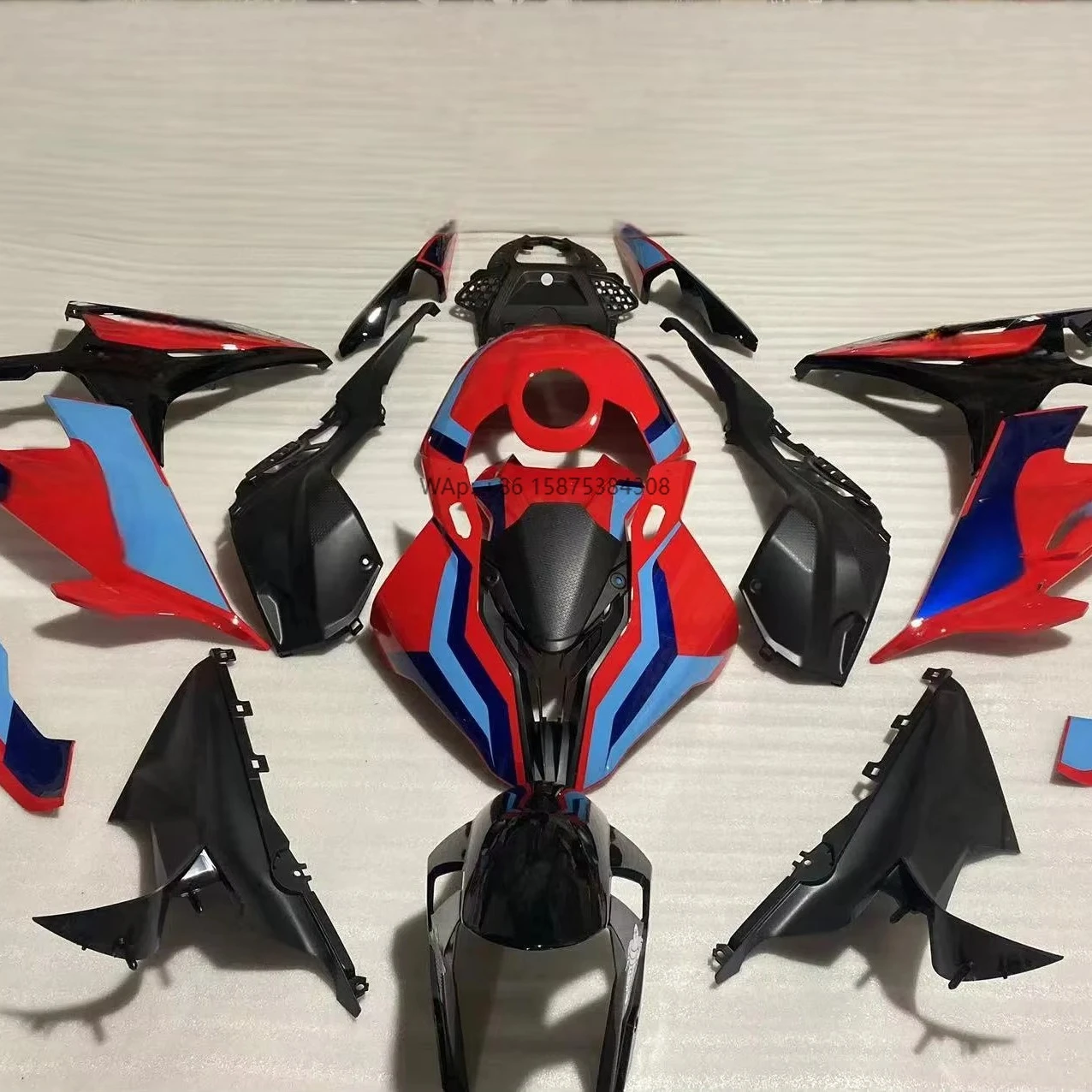 

Customized Motorcycle Fairing Kit for S1000RRM 1000RR 2019 2020 2021 2022 Full ABS Plastic Fairing Kit