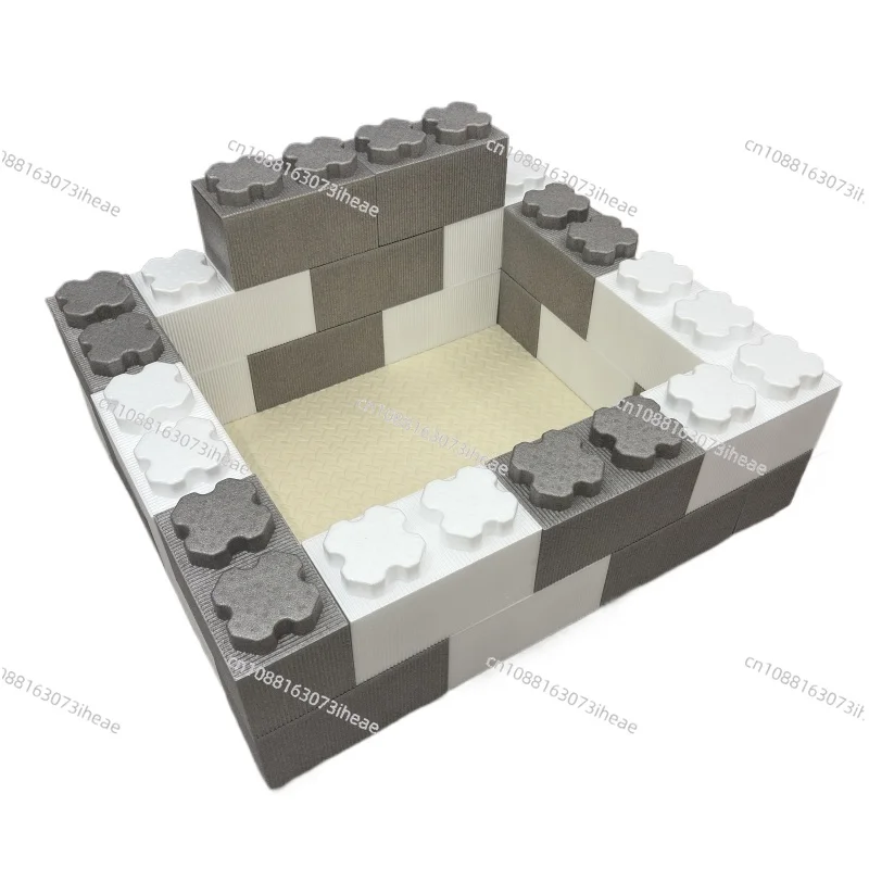 

Children's home foam building block park shopping mall building block partition wall fence large indoor toy playground