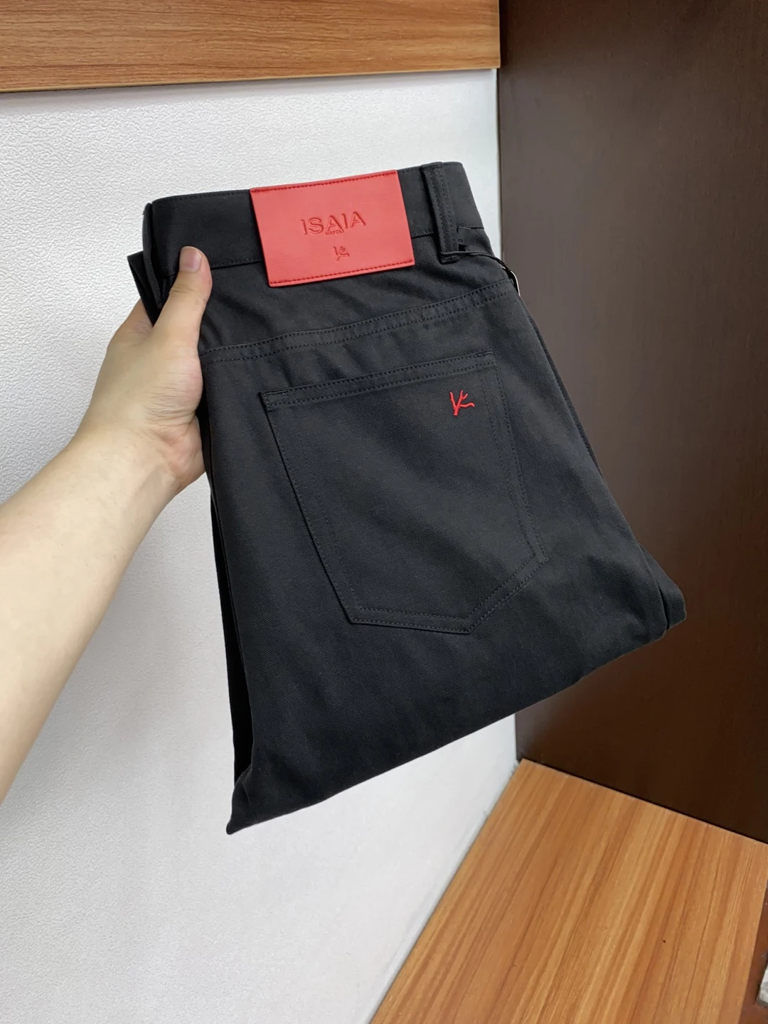 

Comfortable Luxury Men's Casual Pants Straight Leg Faionable Early Autumn New Arrival Cotton Straight Tube Trousers