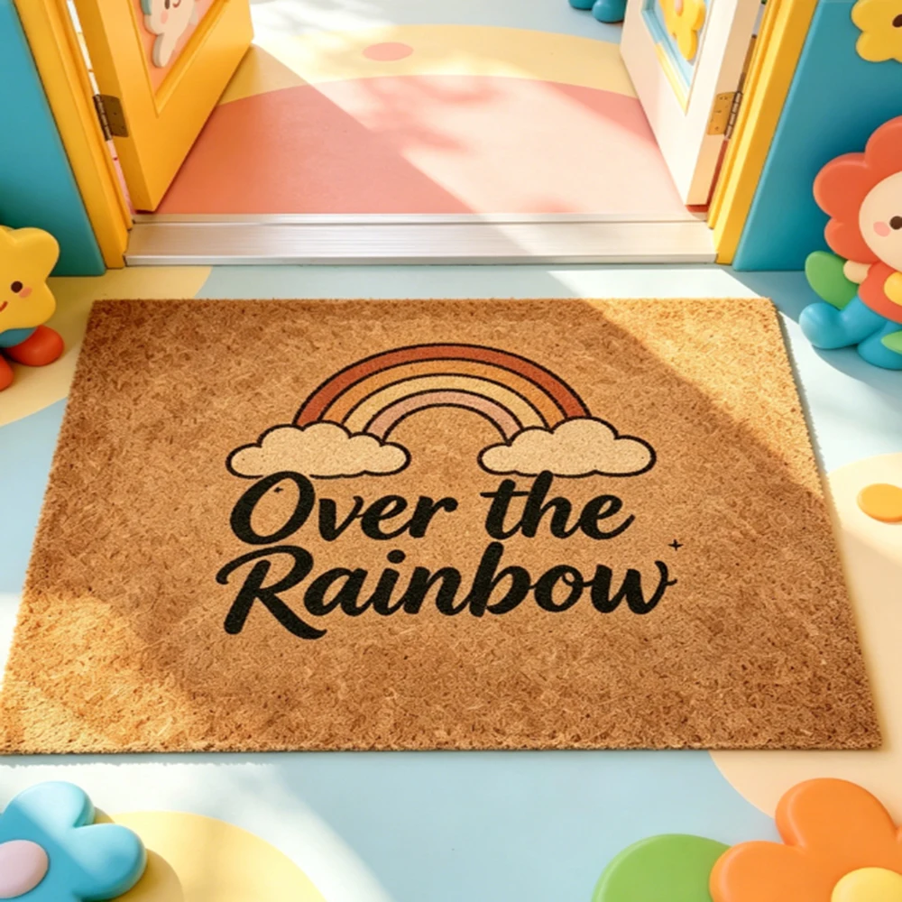 

Funny Printed Doormat Custom Text Welcome Mat Non Slip Durable Entrance Mat Porch Decor Moving Birthday Housewarming Gift