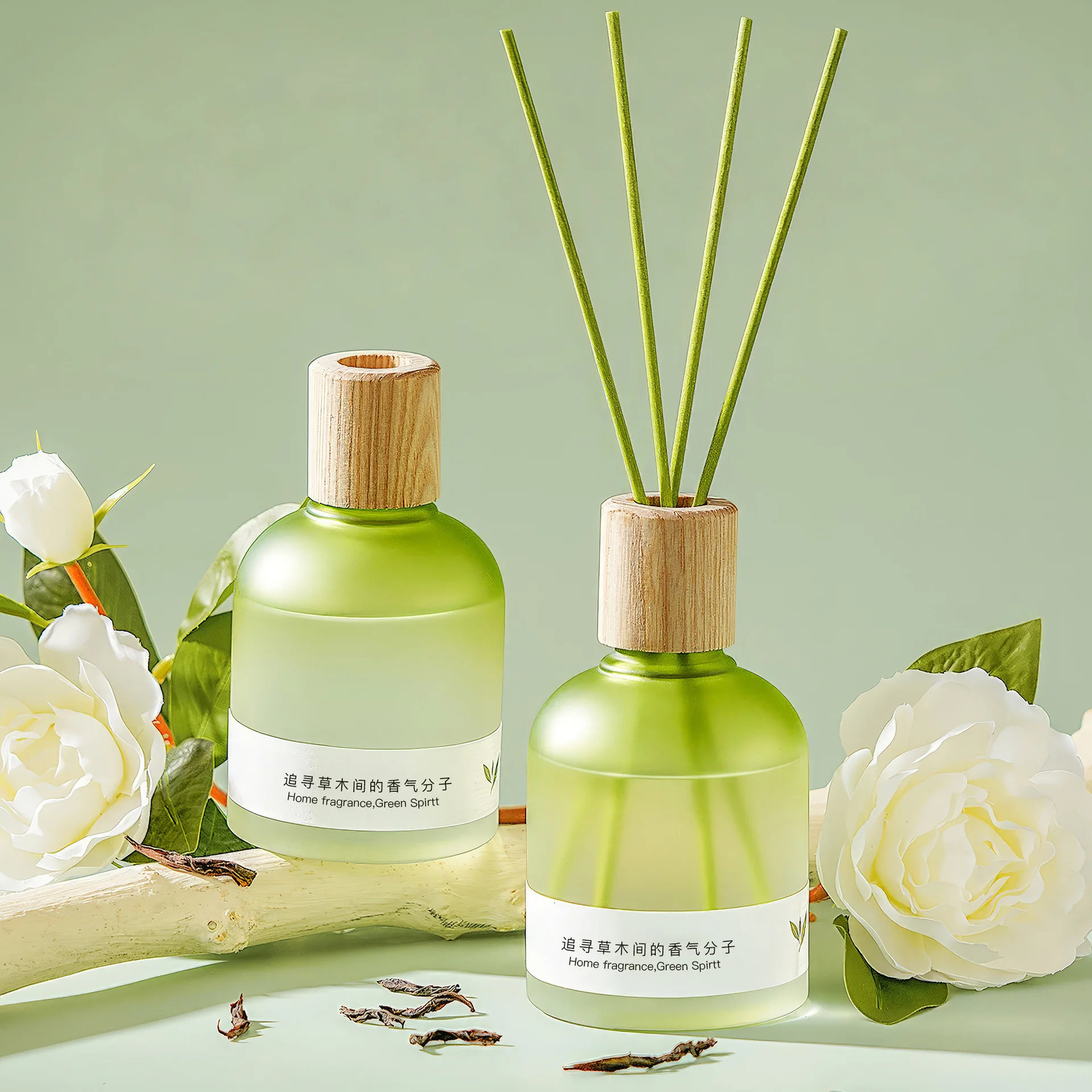 

Matarile Gardenia Fragrance Aromatherapy Diffuser Non Fire Black Fiber Rod Bedroom Set Home Diffuser Purifying Air