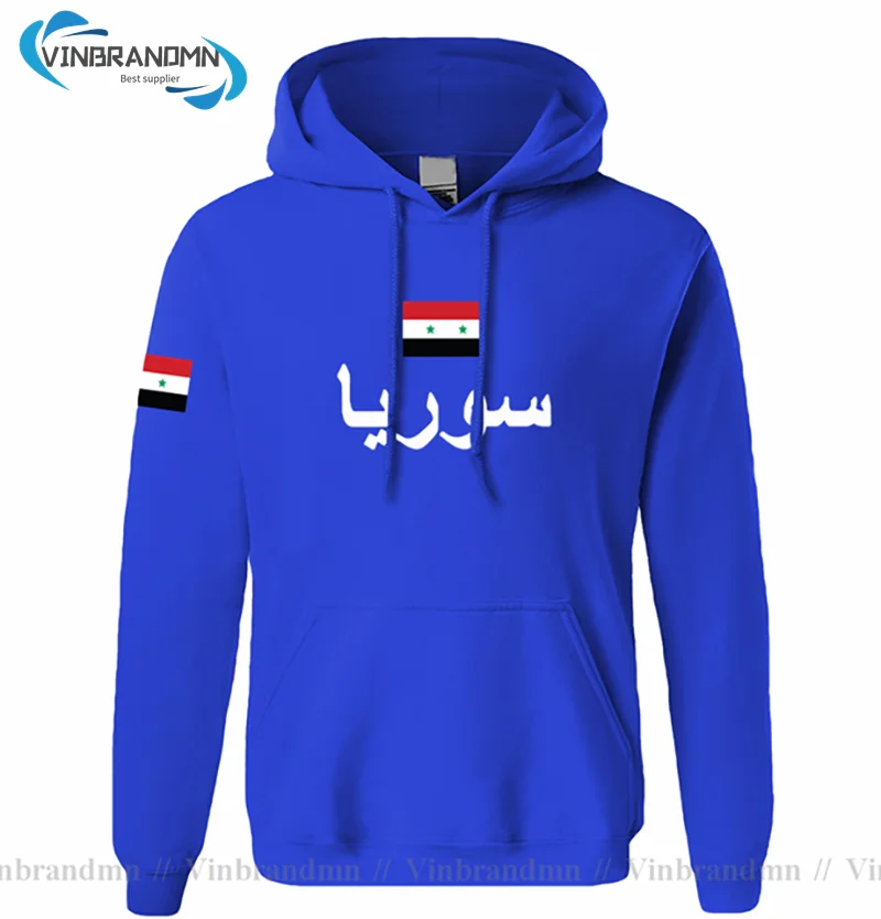 Syrian Arab Republic Syria hoodies men sweatshirt sweat new hip hop streetwear tracksuit nation footballer sporting SYR Arabic