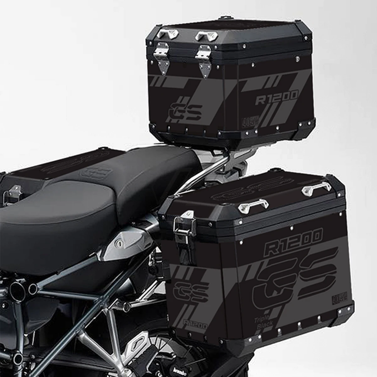 Pegatina de caja de aluminio para motocicleta, pegatina para BMW Panniers 40 GS R1250GS R1200GS R1200 R1250 GS Triple Black Adventure 2019-2023