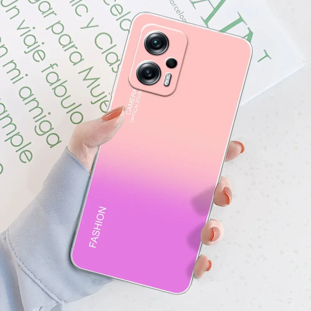 For POCO X4 GT 5G Case For Xiaomi Poco X4 GT Cover Patterned Clear Bumper TPU Silicone Soft Cases Coque For POCO X4 GT 5G Fundas