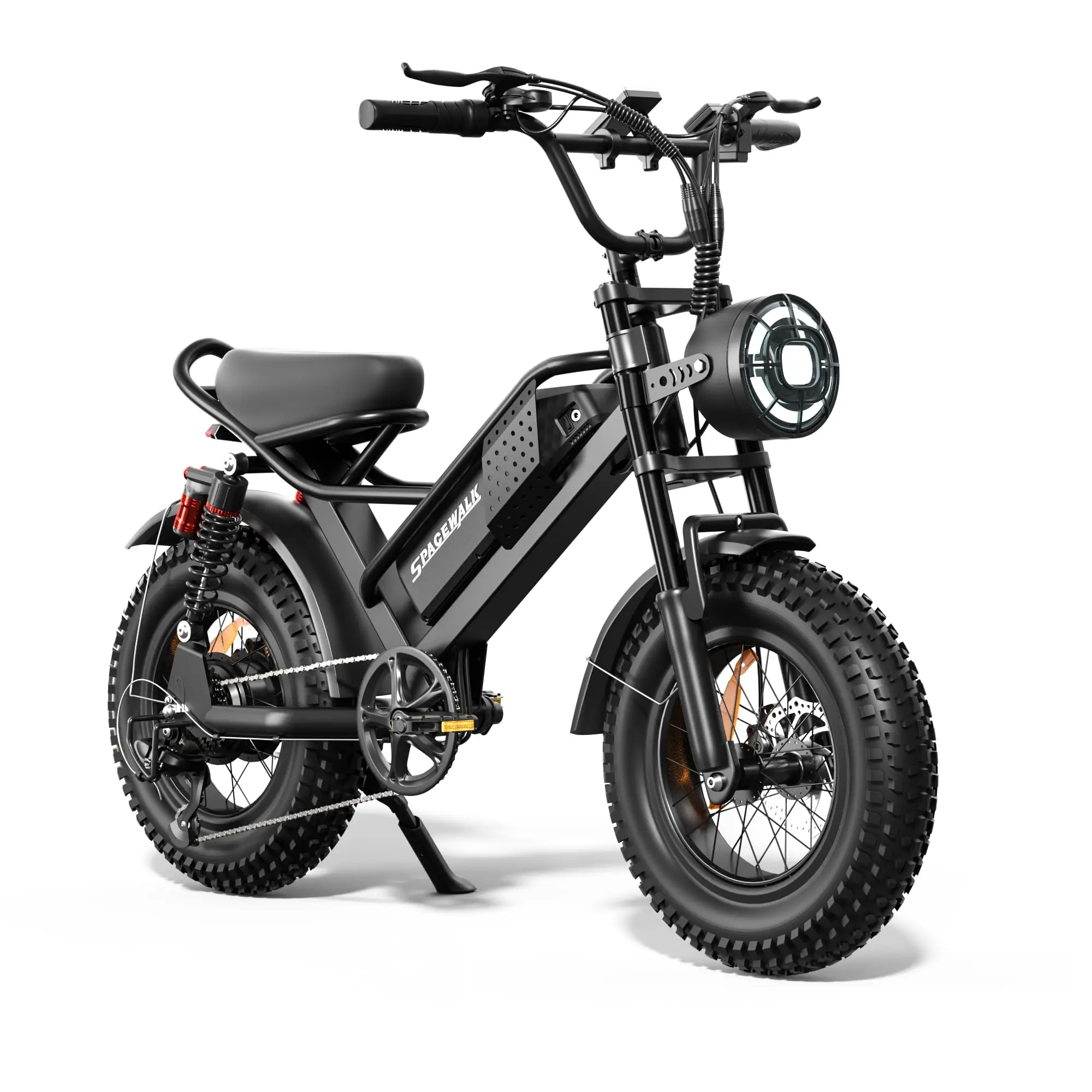 AliExpress EILLEO SPACEWALK Spacewalk 750W Electric Bike for Adults,21.6MPH 70 Miles,48V 15.6Ah Electric Dirt Bike,16" Fat Tire,6-Speed All Terrain E-Bike