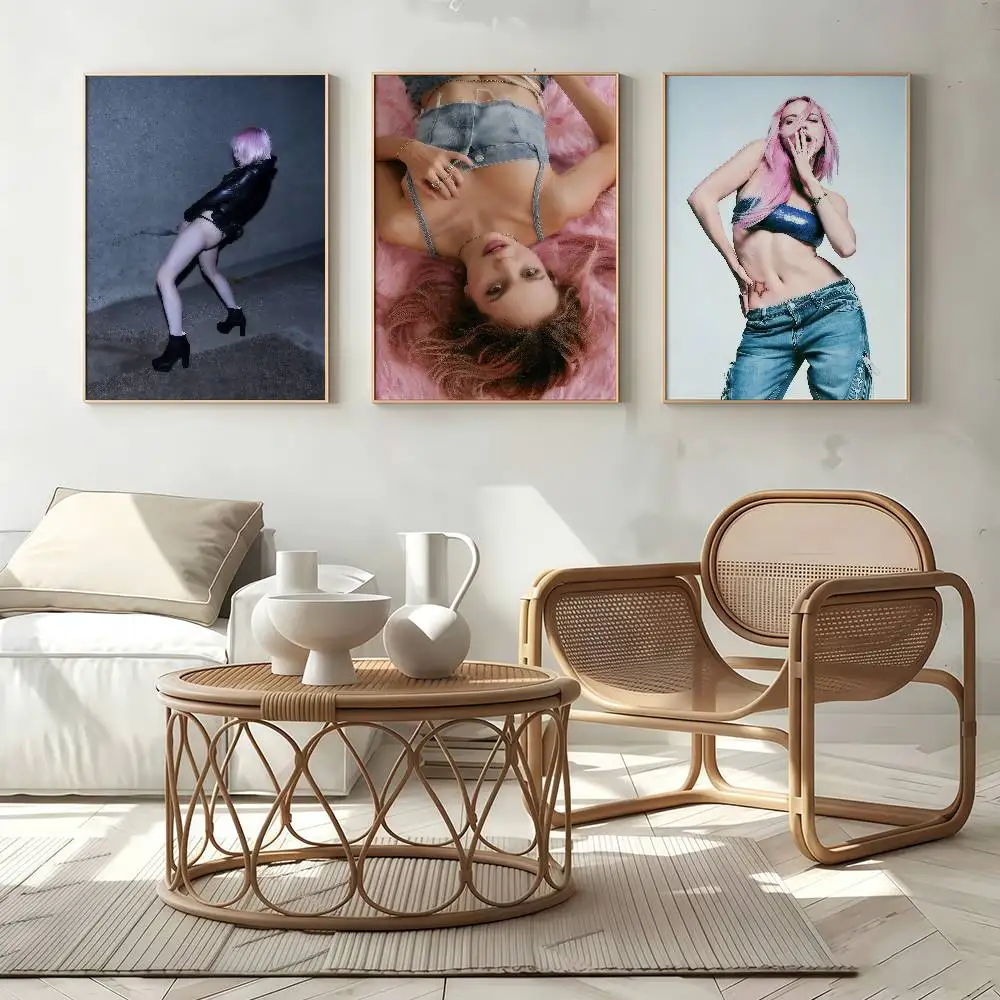 Singer A-Adela Jergova The Provocateur Poster Stickers Art Print Retro Artistic Wall Decor HD Living Room Home Decor Unique Gift