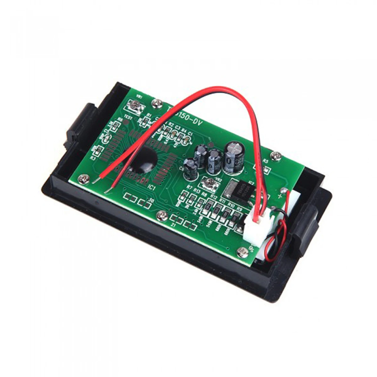 

Digital Voltmeter Voltage Ammeter Gauge 7.5-19.99V Circuit Measurement Meter High Accuracy Wide Range Easy Installation Car